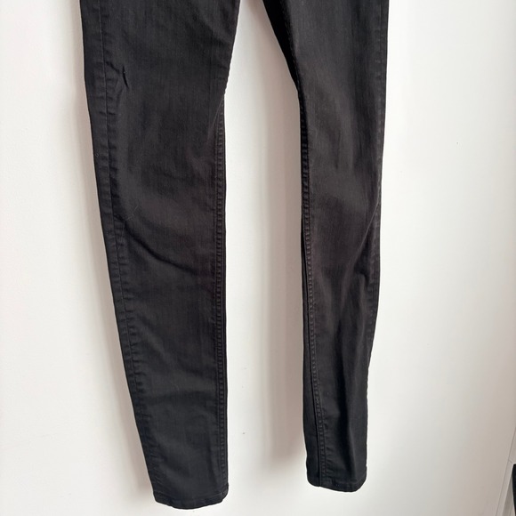 ALLSAINTS Stilt Black High Rise Skinny Jeans Women's Size 26 - Picture 4 of 10